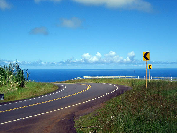 Hawaii 2006: Road and the Ocean