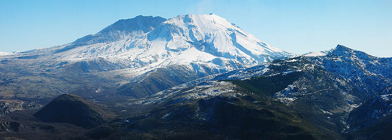Mt. St. Helens 2005: The Mountain Pano 01