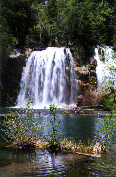 Hanging Lake Lower Waterfall
