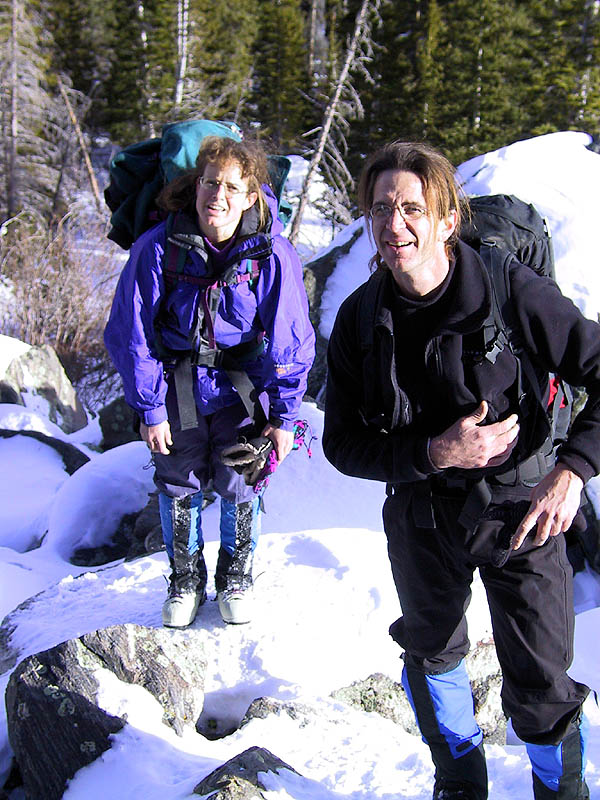 Lincoln Falls 2002: Greg and Ellen