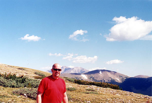 Mount Audubon 2001: Curtis and Longs Peak