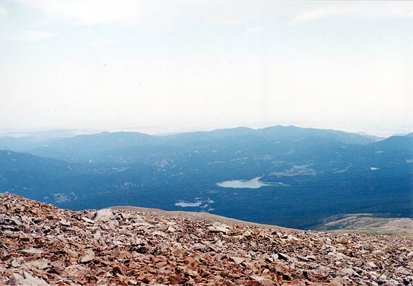 Mount Audubon 2001: View East