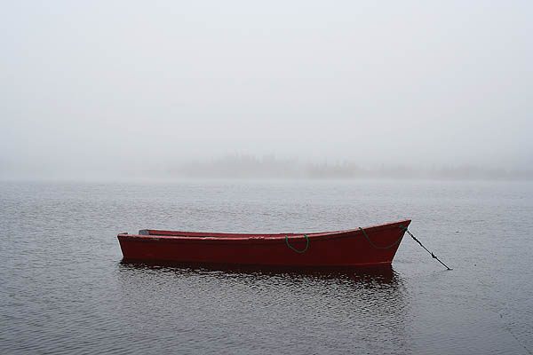 Newfoundland 2005: Red Rowboat
