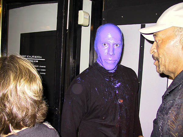 NYC 2002: The Blue Man