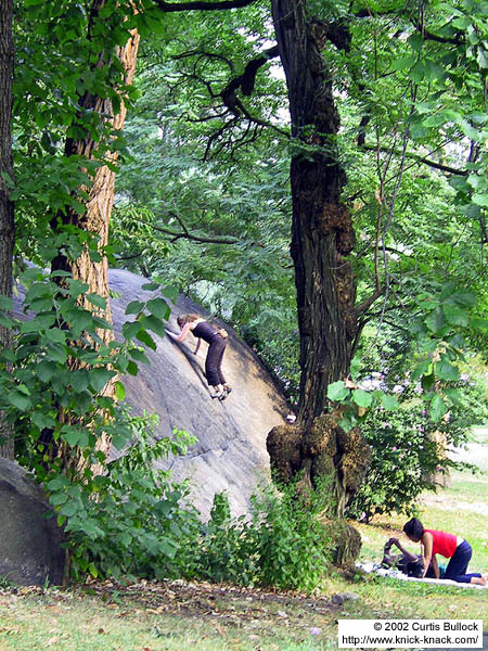 NYC 2002: Central Park Bouldering