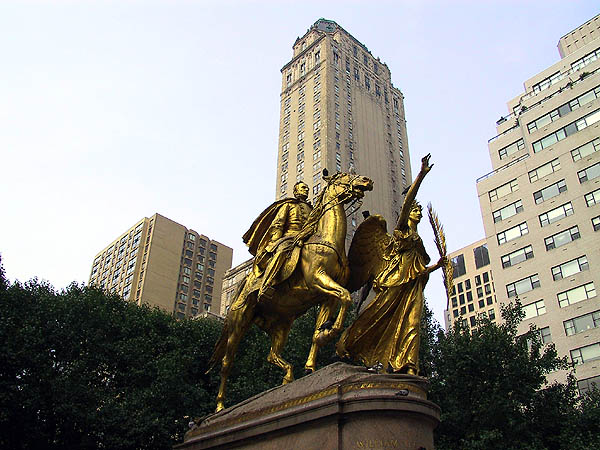 NYC 2002: Sherman Statue