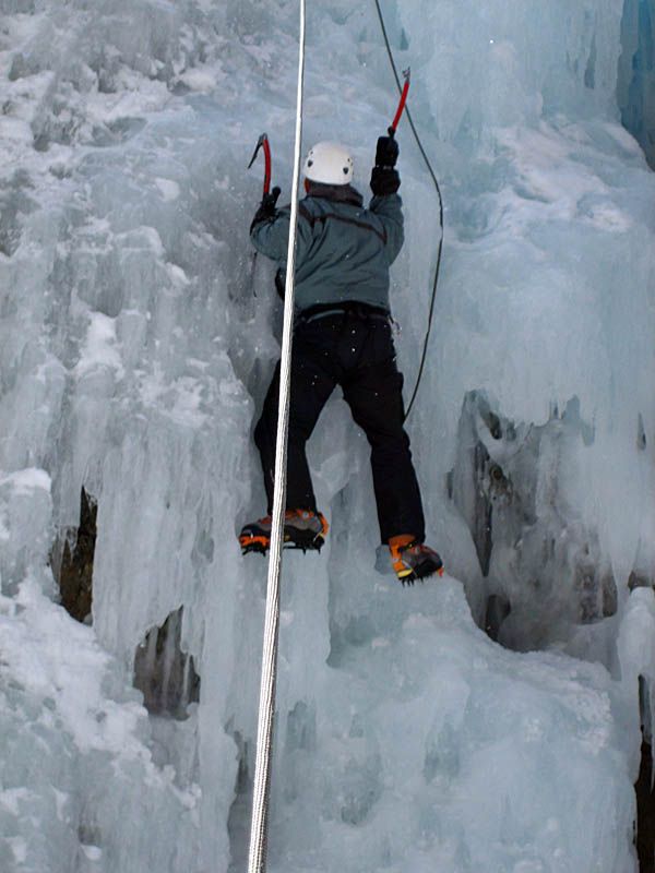 Ouray 2007: Curtis Ice Climbing 2