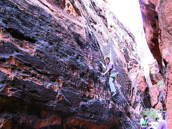 Red Rocks 2001: Day 3: Curtis on Bonaire