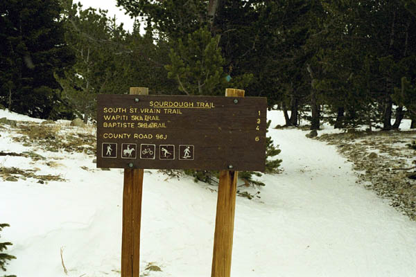 Sourdough Trail Sign