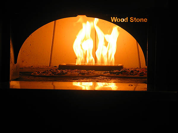 CD Recording Party 2004: Wood Fired Pizza 01