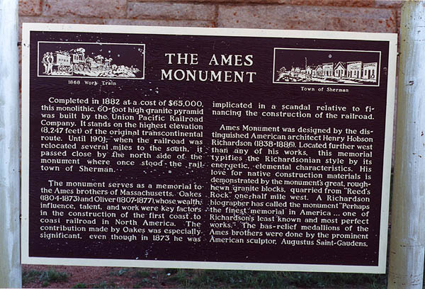 Vedauwoo May 2000: Ames Monument