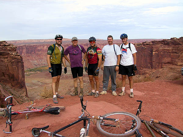White Rim 2001: Day 4: Riders at the End